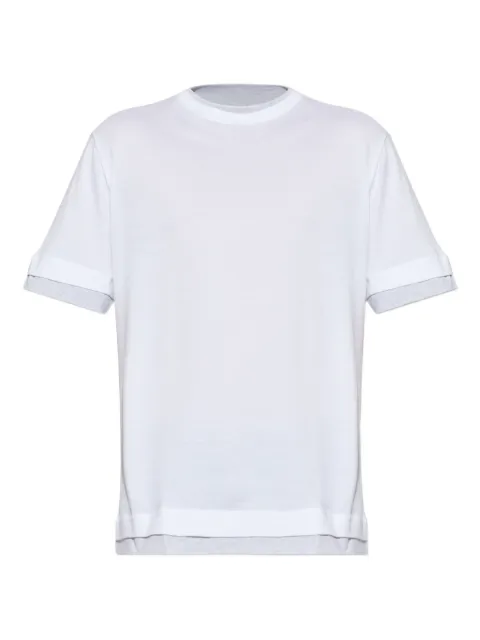 Eleventy layered-effect T-shirt White M75TSHM01TES0M238