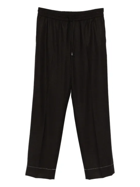 Brioni drawstring trousers Brown RP2Z0LOAA0C2000