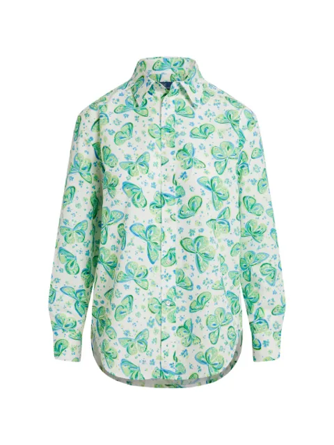 Polo Ralph Lauren butterfly-print shirt White 211B20171001