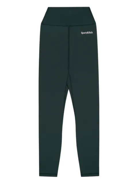 Sporty & Rich logo performance trousers Green PA00261300GR10