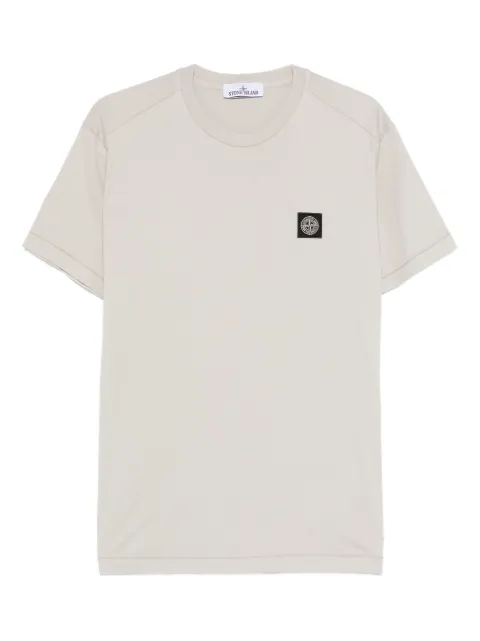 Stone Island 2100027 60/2 cotton jersey T-shirt Neutrals L1S152100027S0013