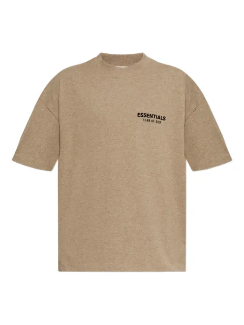 FEAR OF GOD ESSENTIALS logo-detail T-shirt Neutrals 125AS254172F