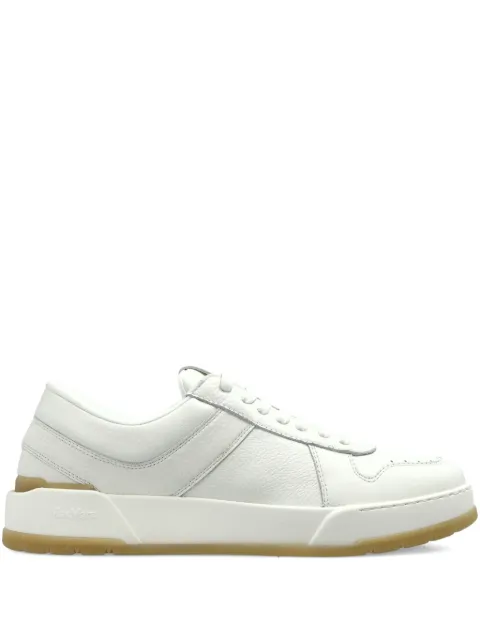 Max Mara lace-up panelled pumps White 2614761051600
