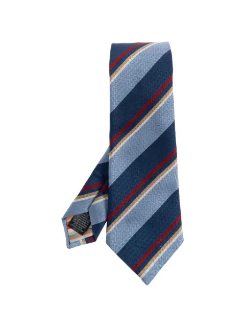 Paul Smith striped tie Blue M1A0TIEU41706