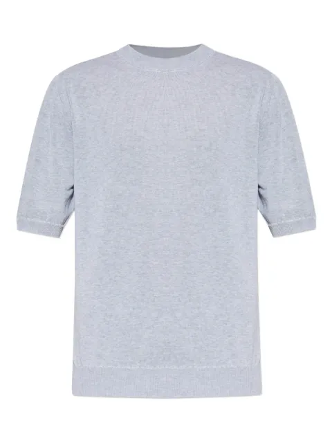Eleventy short-sleeve knitted T-shirt Grey M76MAGM27MAG0M015
