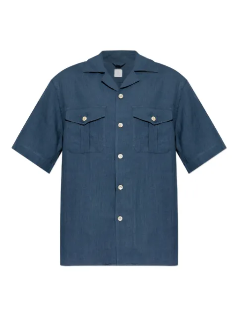 Eleventy pocket button shirt Blue M75CAMM04TES0I139