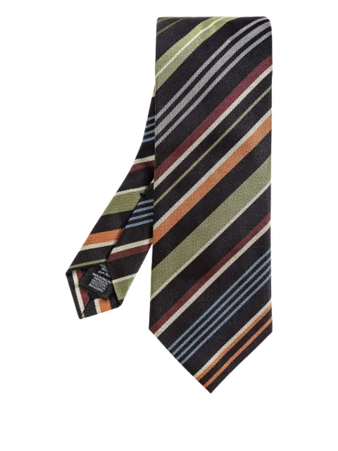 Paul Smith striped tie Black M1A0TIEU41691