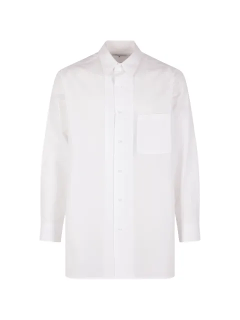 Yohji Yamamoto chest-pocket shirt White HKB44054WHITE