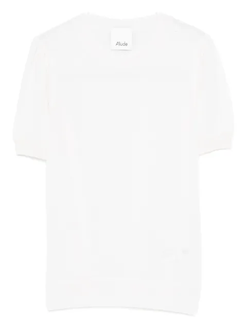 Allude short-sleeve T-shirt White 26211132