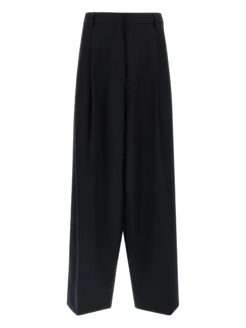 Fabiana Filippi pleated trousers Blue PAD266F367L7645146