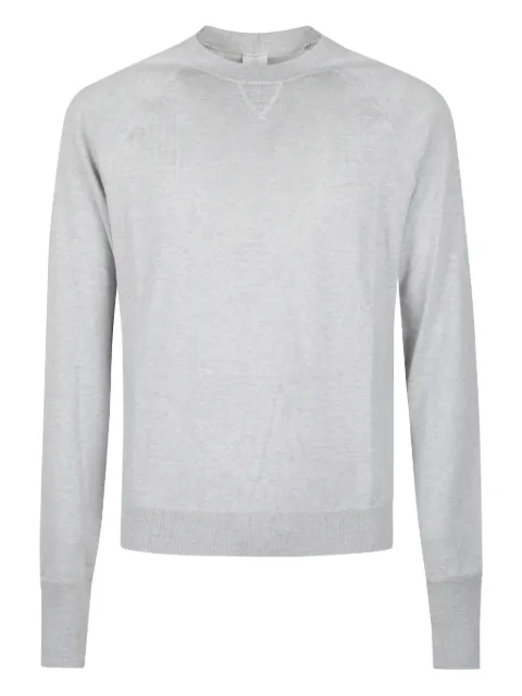 Eleventy raglan crew-neck sweater Grey L76MAGL74MAG2401213NN