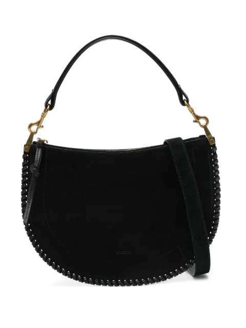 ISABEL MARANT Oskan soft zip shoulder bag Black BF0066FBB2C06M