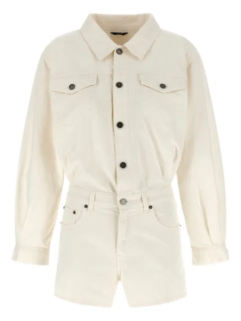 Haikure Elle Authentic Lax button-up playsuit Neutrals HEW10036GF146PP