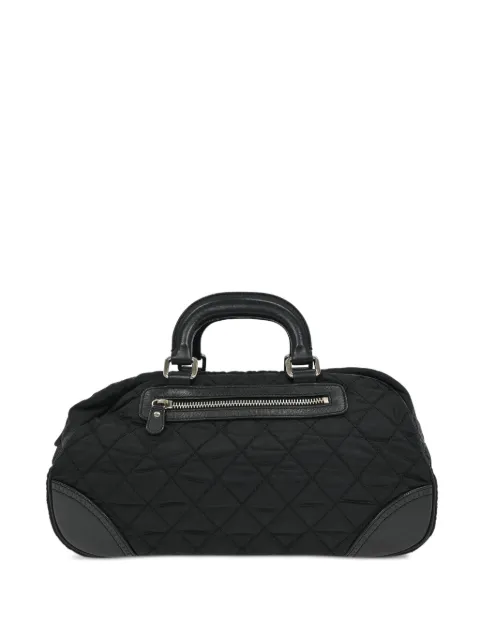 CHANEL Pre-Owned 2006 quilted handle handbag Black 196246