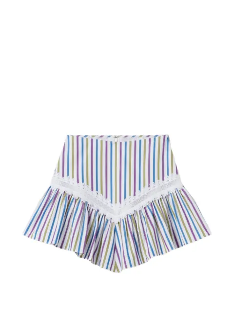 Claudie Pierlot striped striped skirt White CFPJU00880