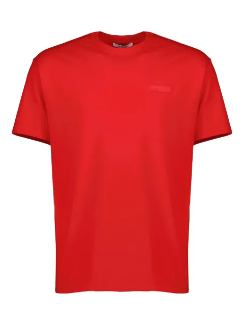 Givenchy logo-patch short-sleeve T-shirt Red BM71NK3YSJ