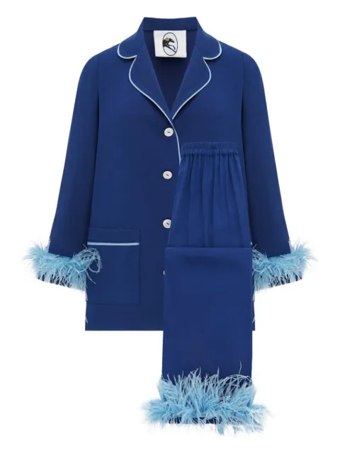 Sleeper detachable-feather pajama set Blue PRSP02P026F