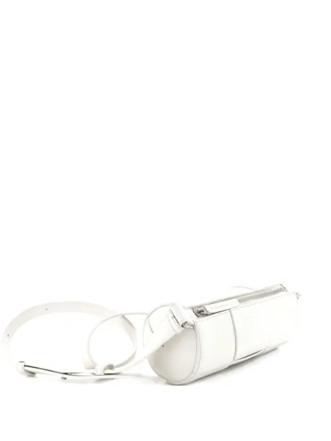 Bottega Veneta Pre-Owned Canette Maxi Intrecciato Leather Small crossbody bag White BVTF9JXWF7VJDGK0