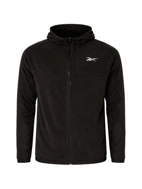Reebok fleece zip-up hoodie Black FS8450