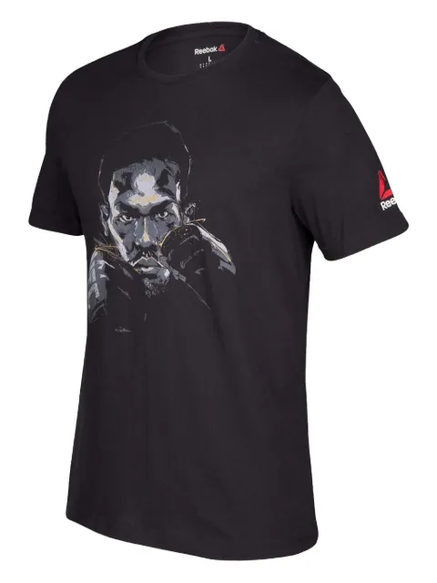 Reebok fighter-graphic T-shirt Black U71355