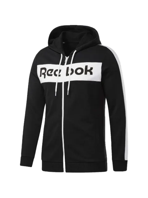 Reebok logo hooded track jacket Black FU3131