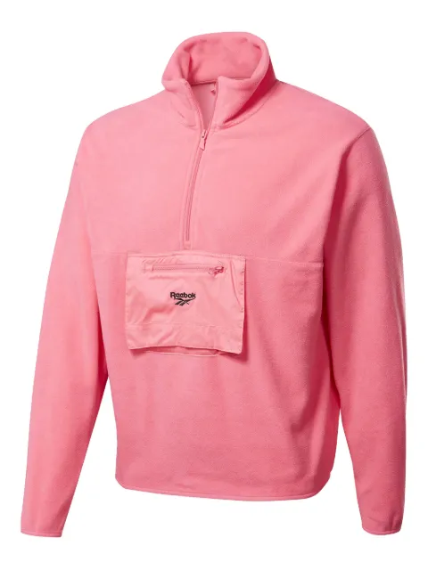 Reebok half zip fleece sweatshirt Pink FS7359