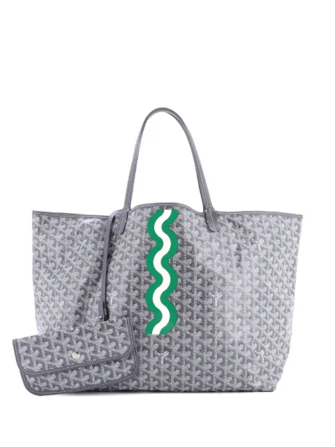 Goyard Pre-Owned Saint Louis Printed Coated Canvas GM tote bag Grey V5X9ARJL6J6CNJLI