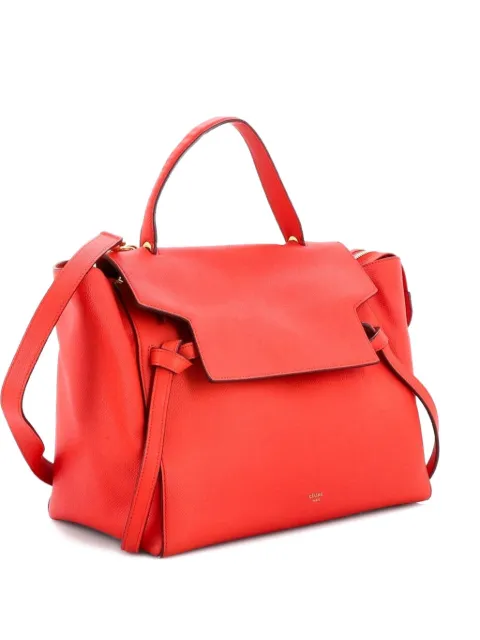 Celine Pre-Owned Belt Bag Textured Leather Mini shoulder bag Red 5R1C87YEEHLT60KJ