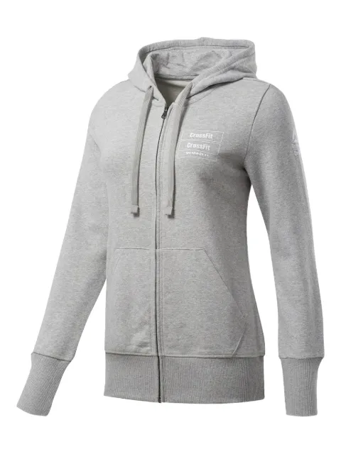 Reebok CrossFit full-zip hoodie Grey FK4376