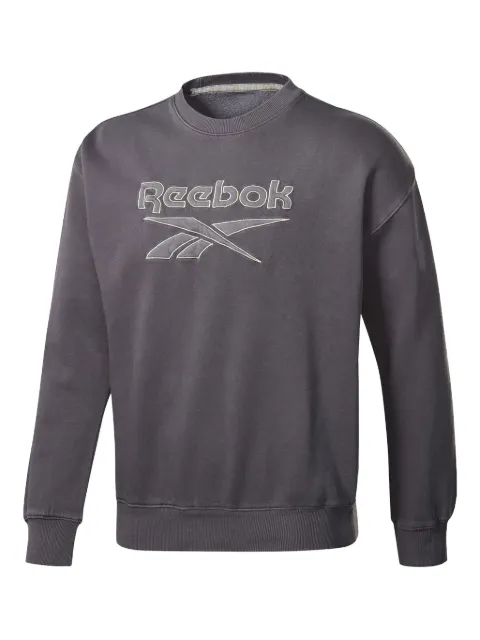 Reebok embroidered-logo sweatshirt Black FT7406