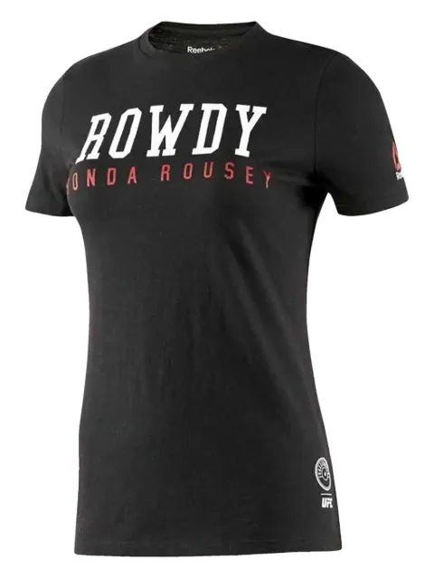 Reebok Rhonda Rousey graphic-print T-shirt Black U60176