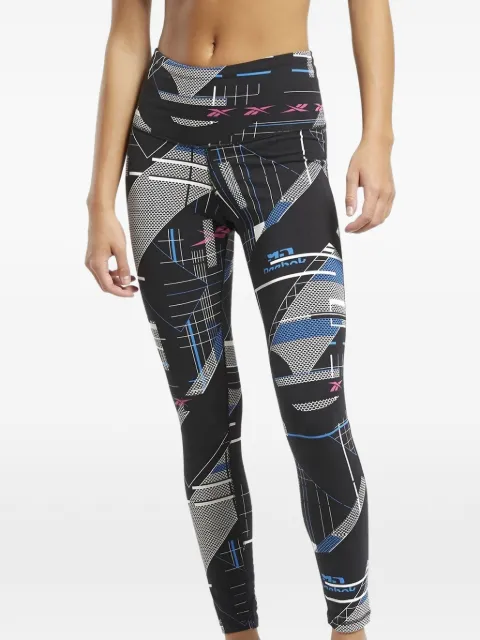 Reebok top-stitching leggings Black FU2437