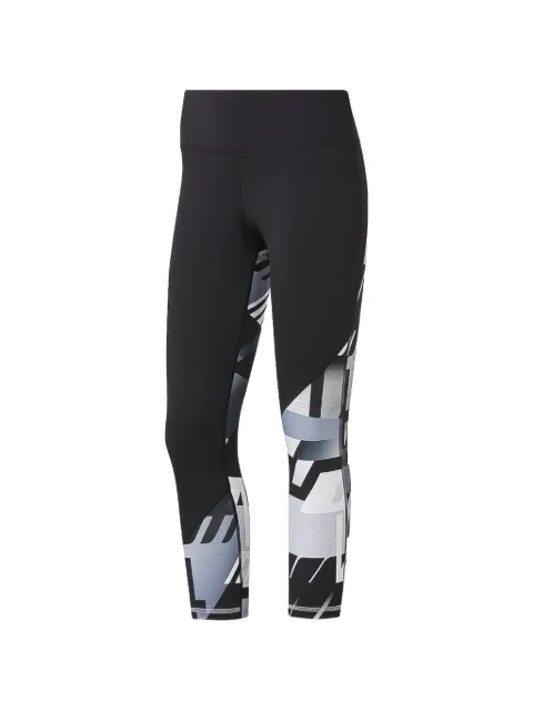 Reebok geometric-print legging Grey FK4368