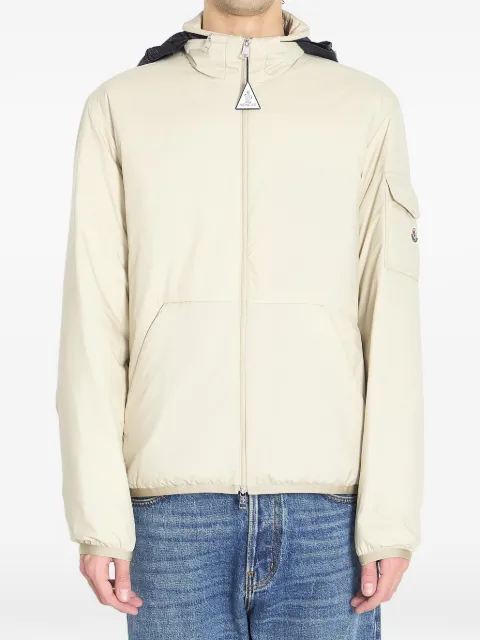 Moncler beige padded hooded jacket Neutrals L10911A00014597YD
