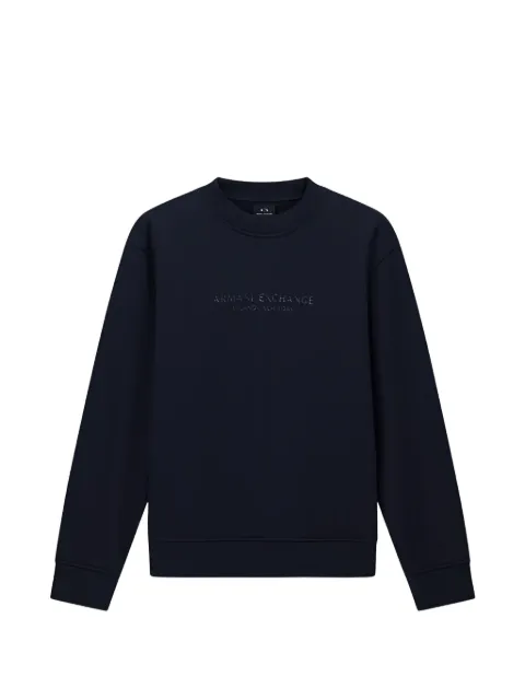 Armani Exchange printed sweatshirt Blue XM001284AF20934