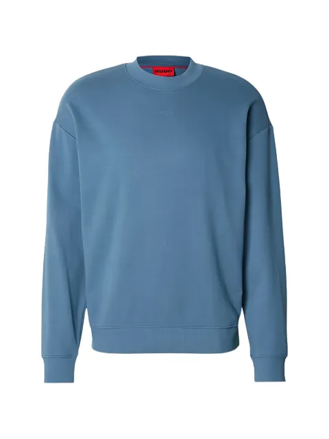 HUGO crew-neck sweatshirt Blue 50525892