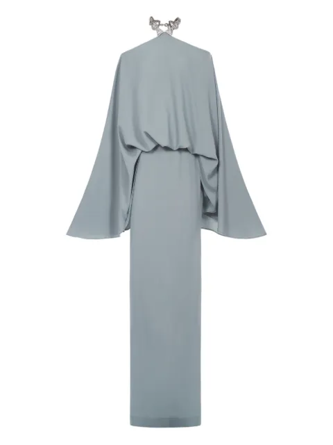 Taller Marmo Cyclades Crystal maxi dress Blue TMPS2632513