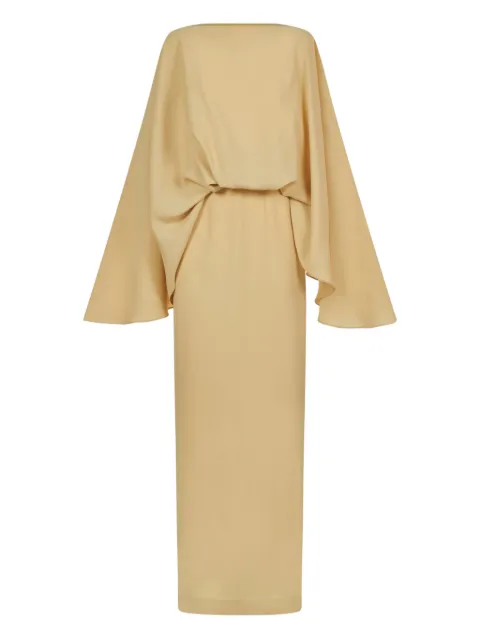 Taller Marmo Eolia maxi dress Neutrals TMPS2622104