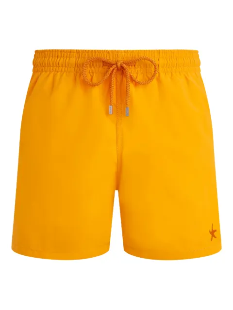 Vilebrequin drawstring swim shorts Orange MOOCD131