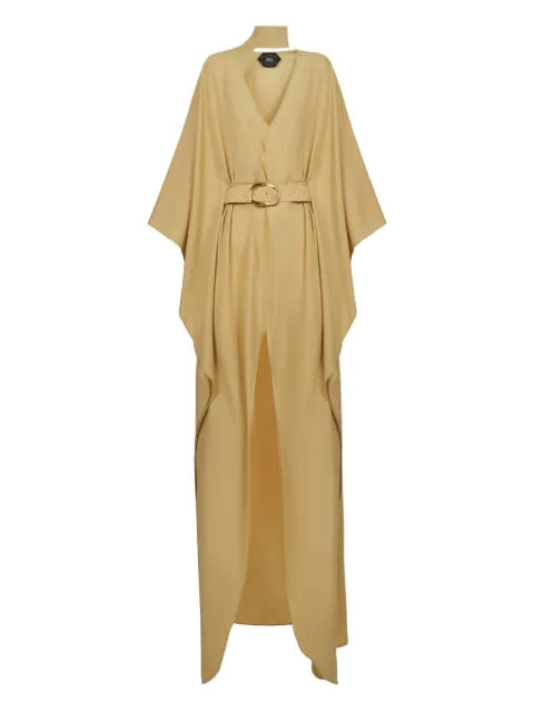 Taller Marmo Cassandra belted dress Neutrals TMPS2630104