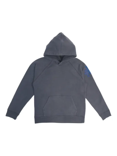 Chrome Hearts cross patch hoodie Grey CHRM0541