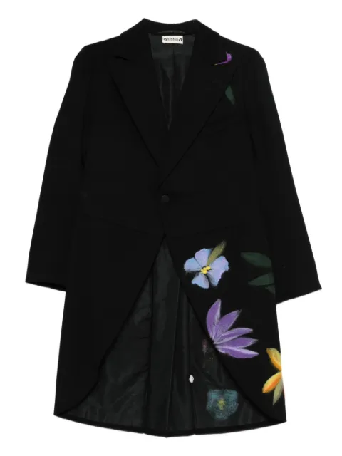 A.N.G.E.L.O. Vintage Upcycling floral coat Black AU450ABR