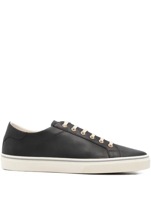Brunello Cucinelli metallic-eyelet lace-up sneakers Black MZUSNUZ341C7995
