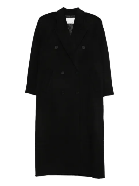 The Frankie Shop Gaia double-breasted coat Black COFS007481000102