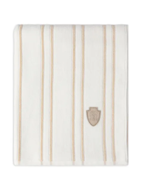 Brunello Cucinelli striped cotton terrycloth towel White MLSPUBS01C9672