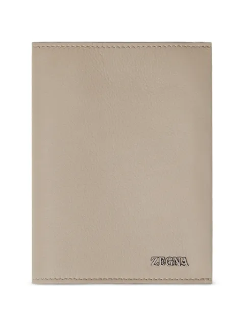 Zegna Secondskin passport case Neutrals LHOTOE2003Z