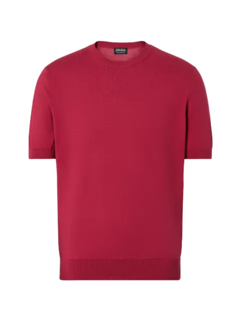 Zegna cotton T-shirt Red UHC90A3C10