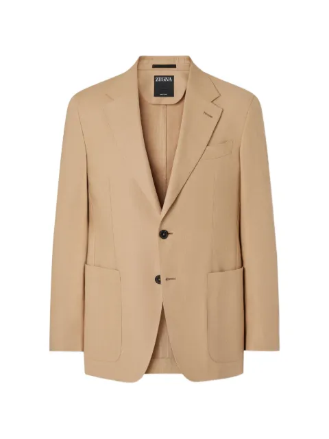 Zegna Oasi blazer Neutrals 373521A31DJSS0