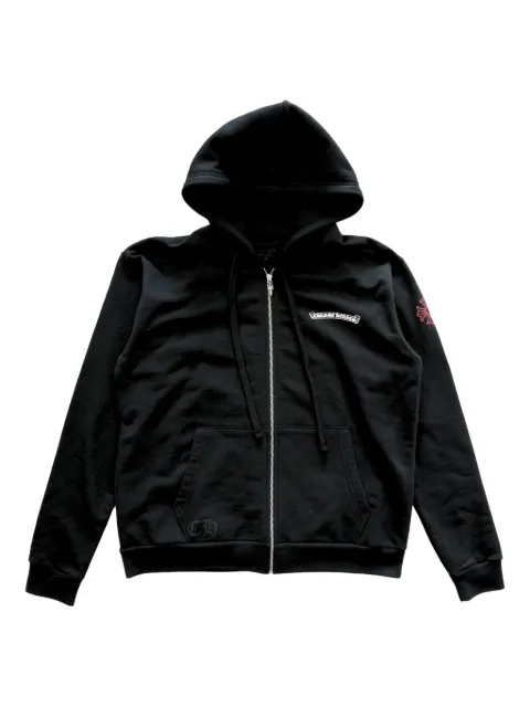 Chrome Hearts NYC zip up hoodie Black CHRM0537