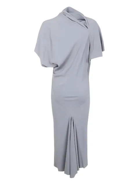 Rick Owens draped midi dress Grey RP01F6543CC